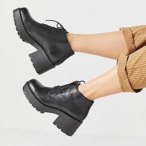 Vagabond Platform Dioon Lace Up Booties